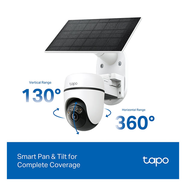 CAMARA DE SEGURIDAD SOLAR WIFI TAPO C610 KIT