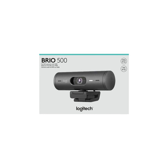 CAMARA WEB 1080P BRIO 500 LOGITECH