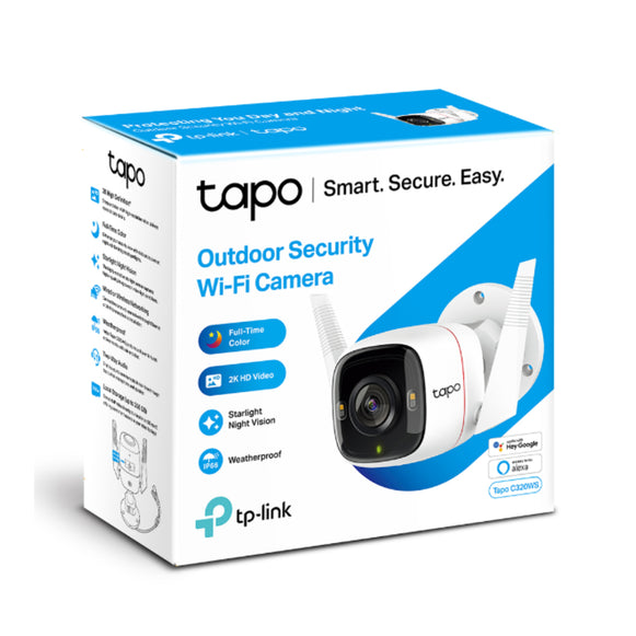 CAMARA WIFI PARA EXTERIORES 2K VISION NOCTURNA TAPO C320WS TP-LINK