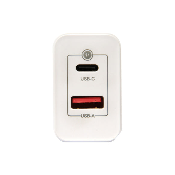 CARGADOR DE PARED 45W USB/TIPO-C TECMASTER TM-200540