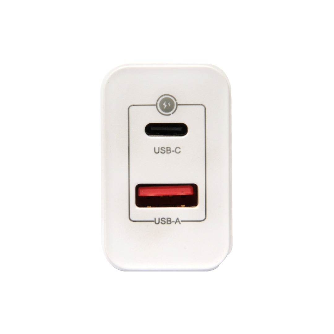 CARGADOR DE PARED 45W USB/TIPO-C TECMASTER TM-200540
