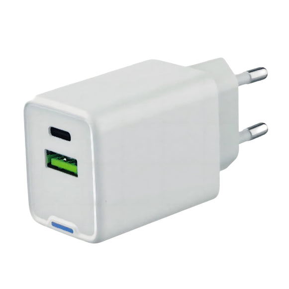 CARGADOR RAPIDO 45W USB/C + CABLE USB-C BIRLINK BR10364