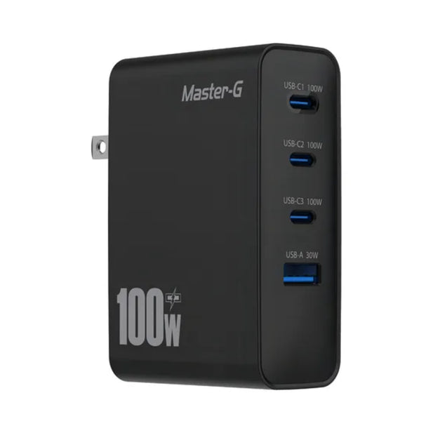 CARGADOR VIAJERO MULTIPUERTO 100W MASTER G MGTRAVELLER100
