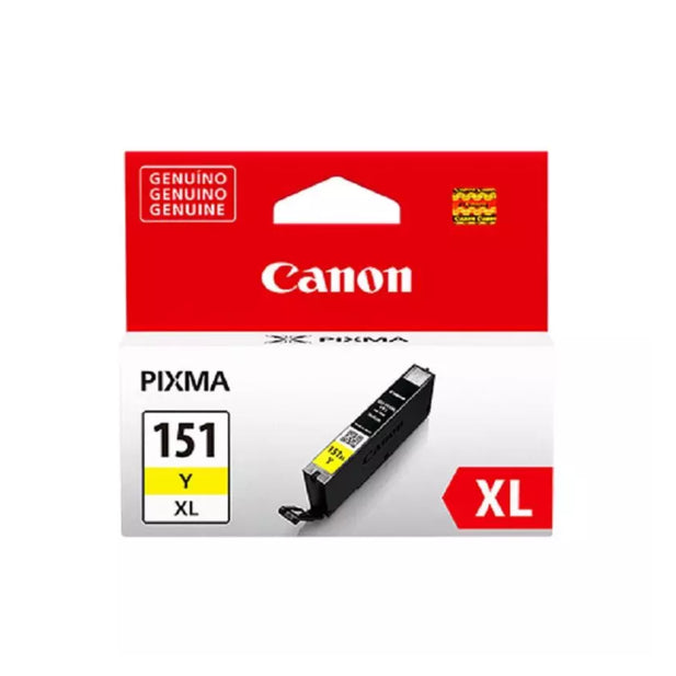 Cartucho de tinta Canon 151 XL amarilla