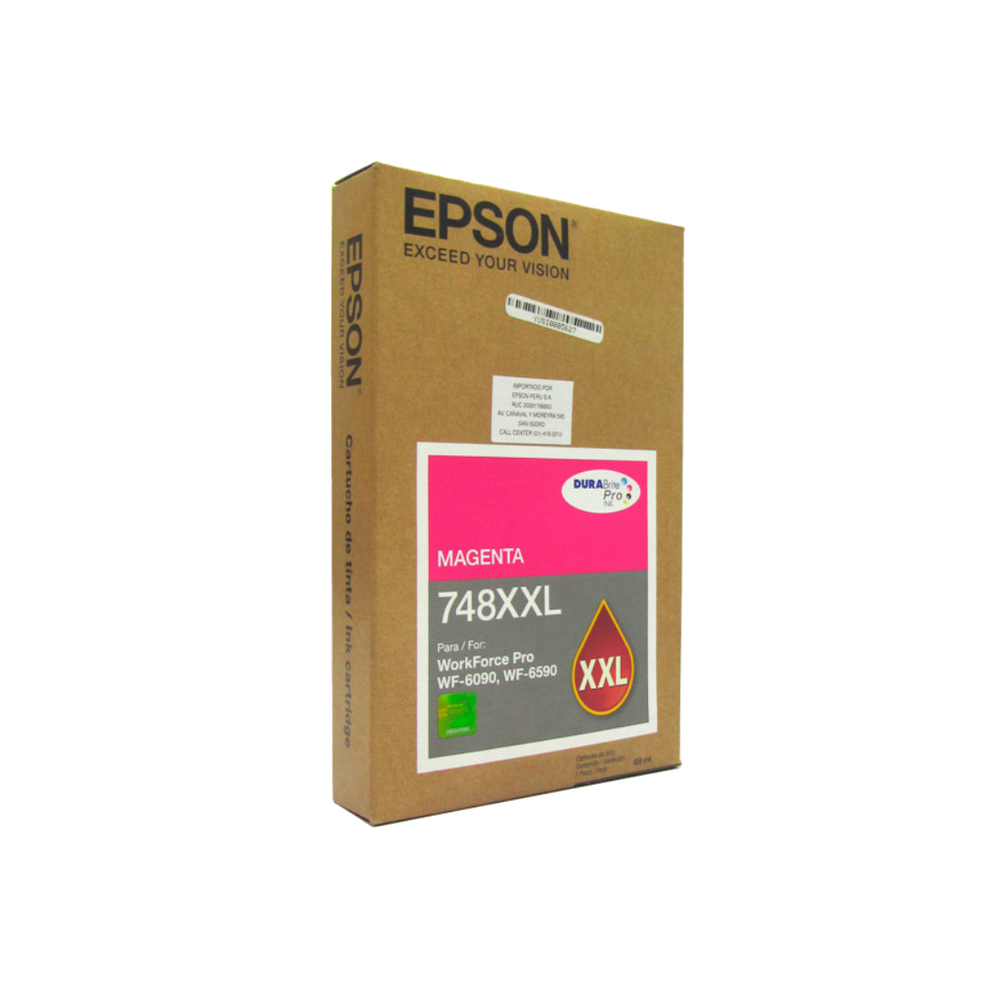 CARTUCHO DE TINTA 748XXL MAGENTA EPSON