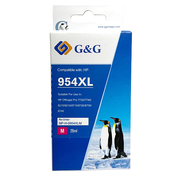 CARTUCHO DE TINTA ALTERNATIVO MAGENTA 954XL G&G