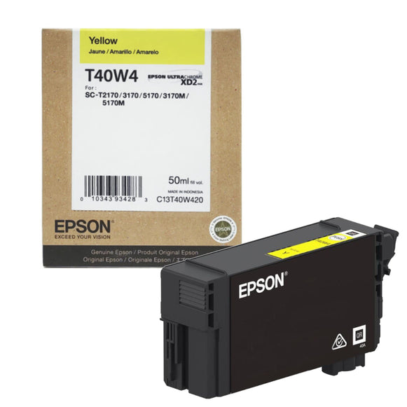 CARTUCHO DE TINTA T40W4 AMARILLO EPSON