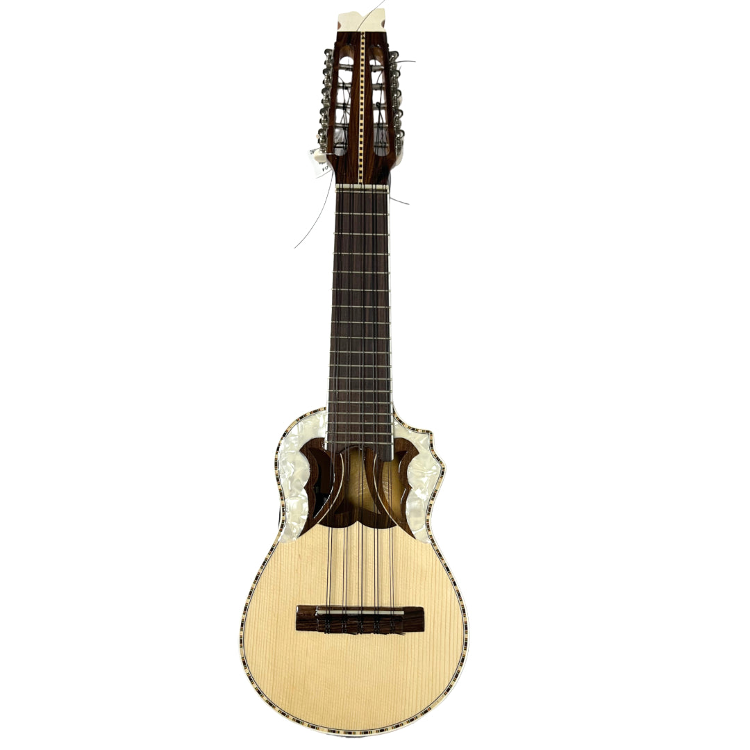 CHARANGO NARANJILLO ELECTRO ACUSTICO FISHMAN