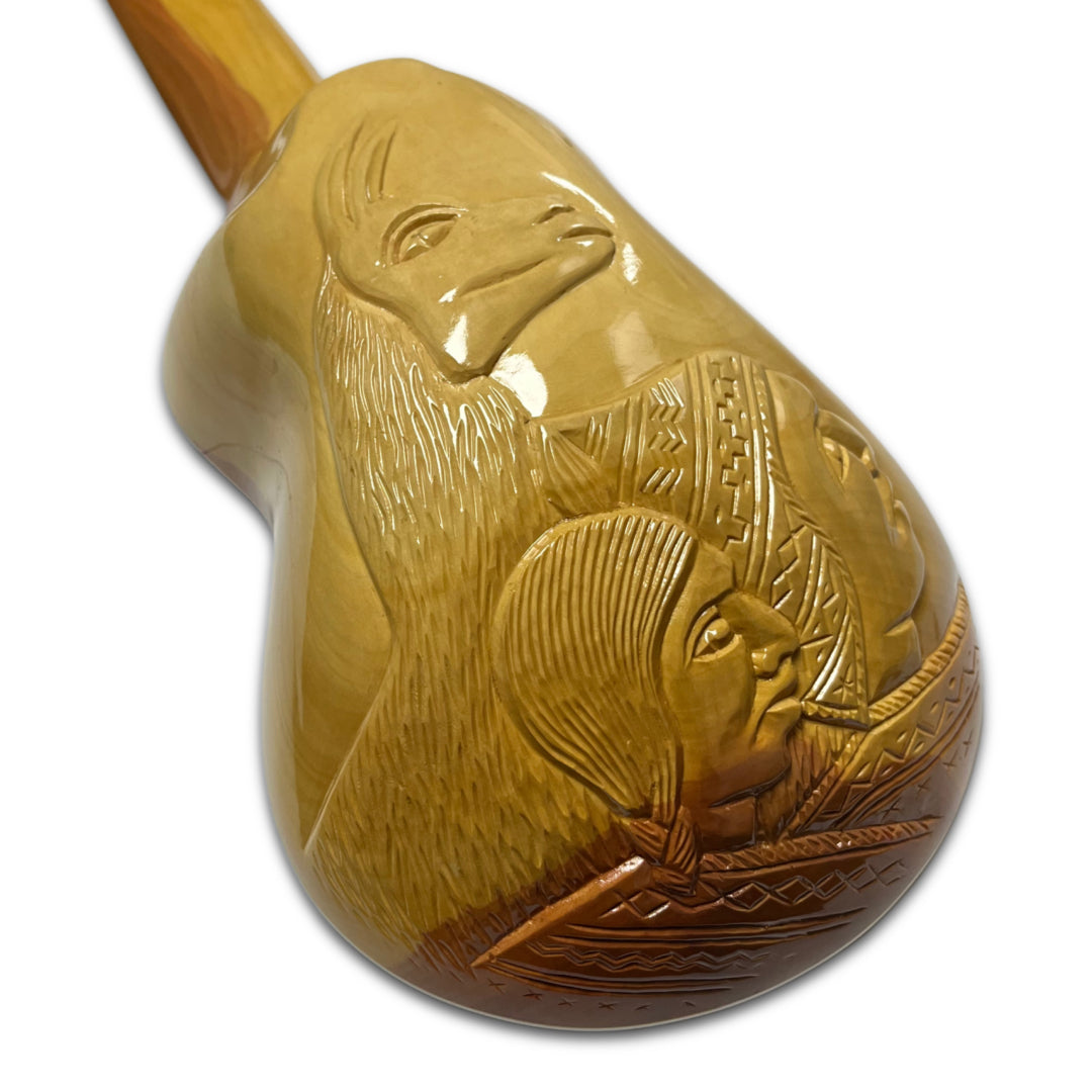 CHARANGO TALLADO PROFESIONAL BOLIVIANO DE NARANJILLO