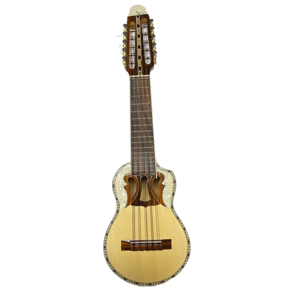 CHARANGO TALLADO PROFESIONAL BOLIVIANO DE NARANJILLO