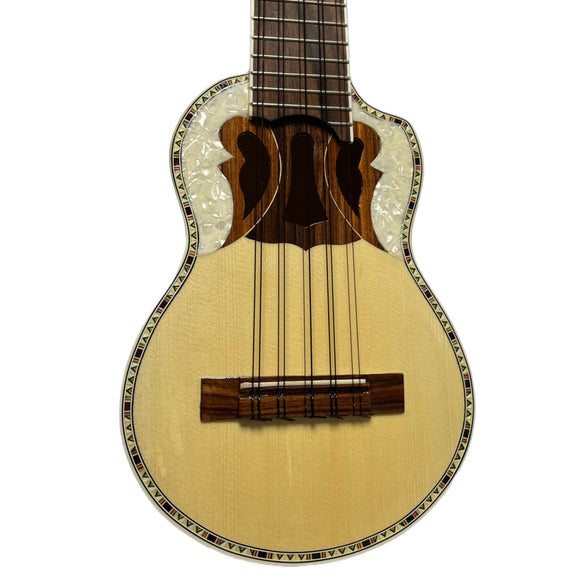 CHARANGO TALLADO PROFESIONAL BOLIVIANO DE NARANJILLO