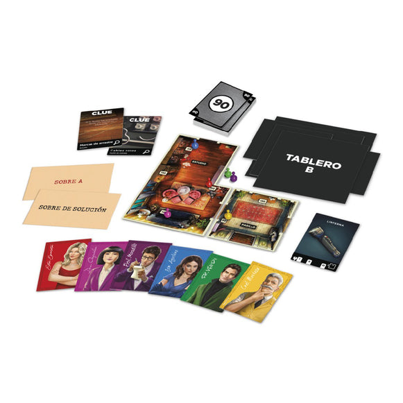 CLUE ESCAPE MANSION TUDOR HASBRO F5699