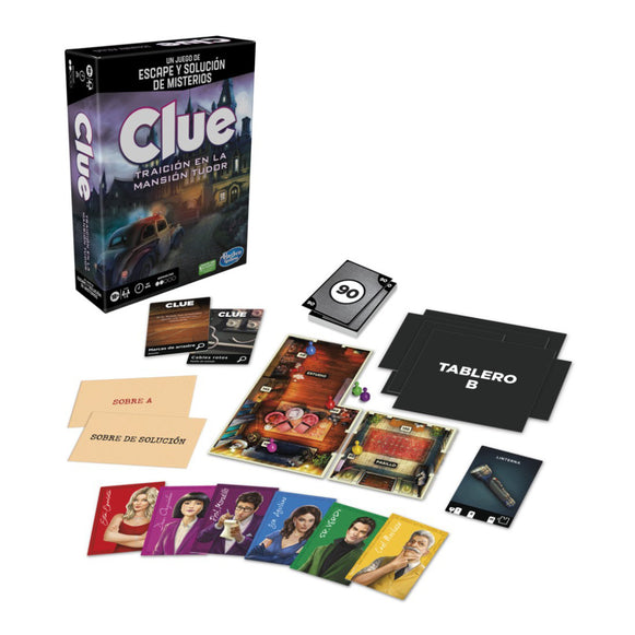 CLUE ESCAPE MANSION TUDOR HASBRO F5699
