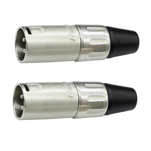 CONECTOR XLR MACHO X2 X-3213 KIRLIN