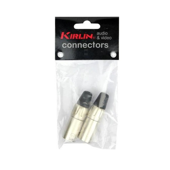 CONECTOR XLR MACHO X2 X-3213 KIRLIN