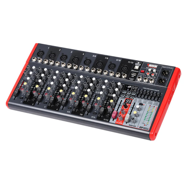 CONSOLA MIXER ANALOGO NVK 1202-MKII NOVIK