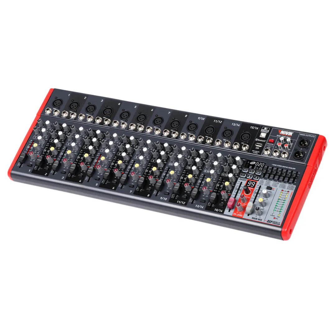 CONSOLA MIXER ANALOGO NVK 1602-MKII NOVIK
