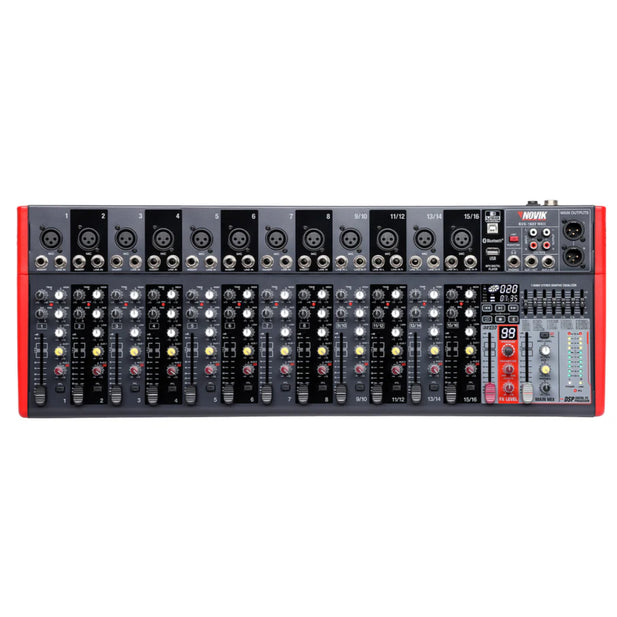 CONSOLA MIXER ANALOGO NVK 1602-MKII NOVIK