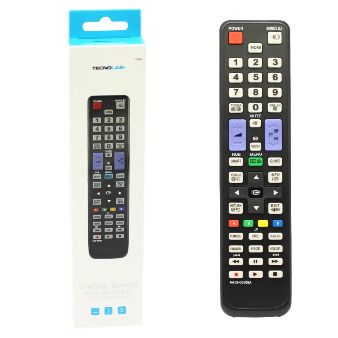 CONTROL REMOTO COMPATIBLE CON TV SAMSUNG TECNOLAB TL621