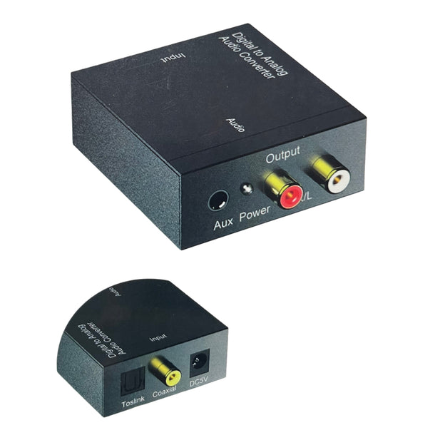 CONVERSOR DE AUDIO DIGITAL-ANALOGO OPTICO a RCA BIRLINK BR10350