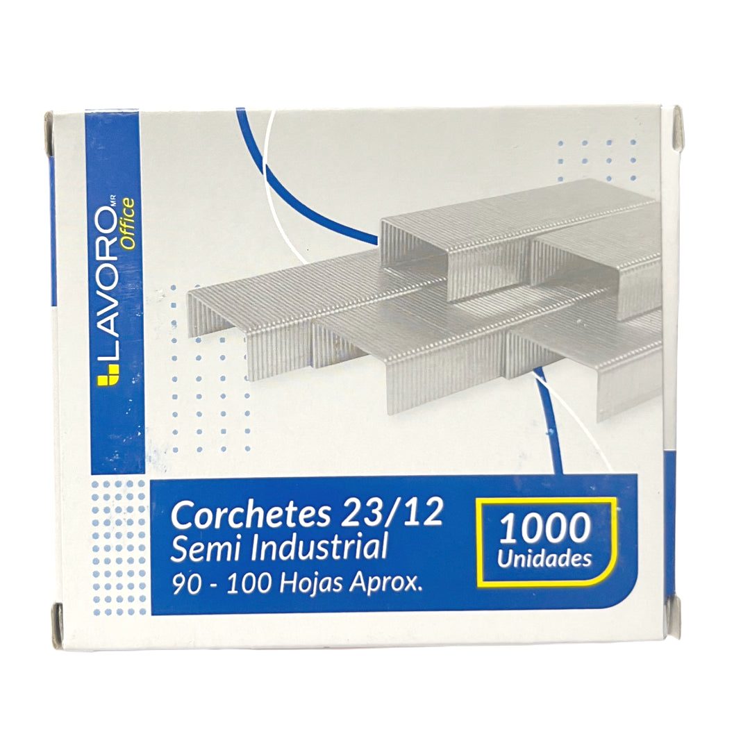 CORCHETES SEMI INDUSTRIAL 23/12 1000 UN LAVORO 507704