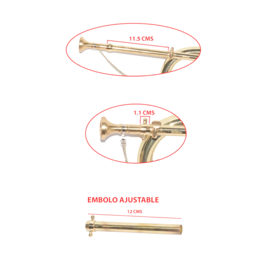CORNETA PARA BANDA DORADA ETINGER