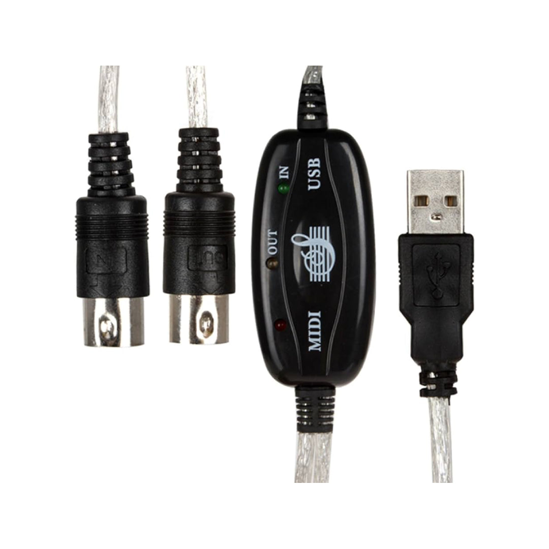 Cable Adaptador De USB A MIDI ORGANO-TECLADO A PC