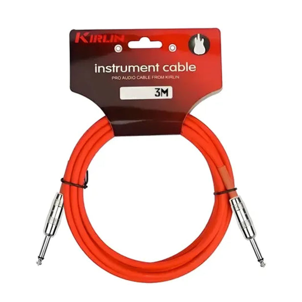 Cable Kirlin Plug - Plug 3 Metros ROJO IPCV-241-3