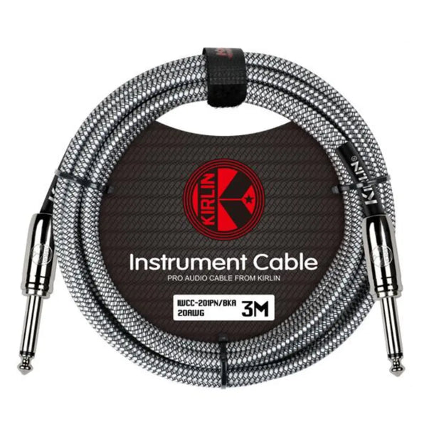 Cable Plug 6.3mm Instrumentos 3 METROS GRIS KIRLIN IWCC-201PN