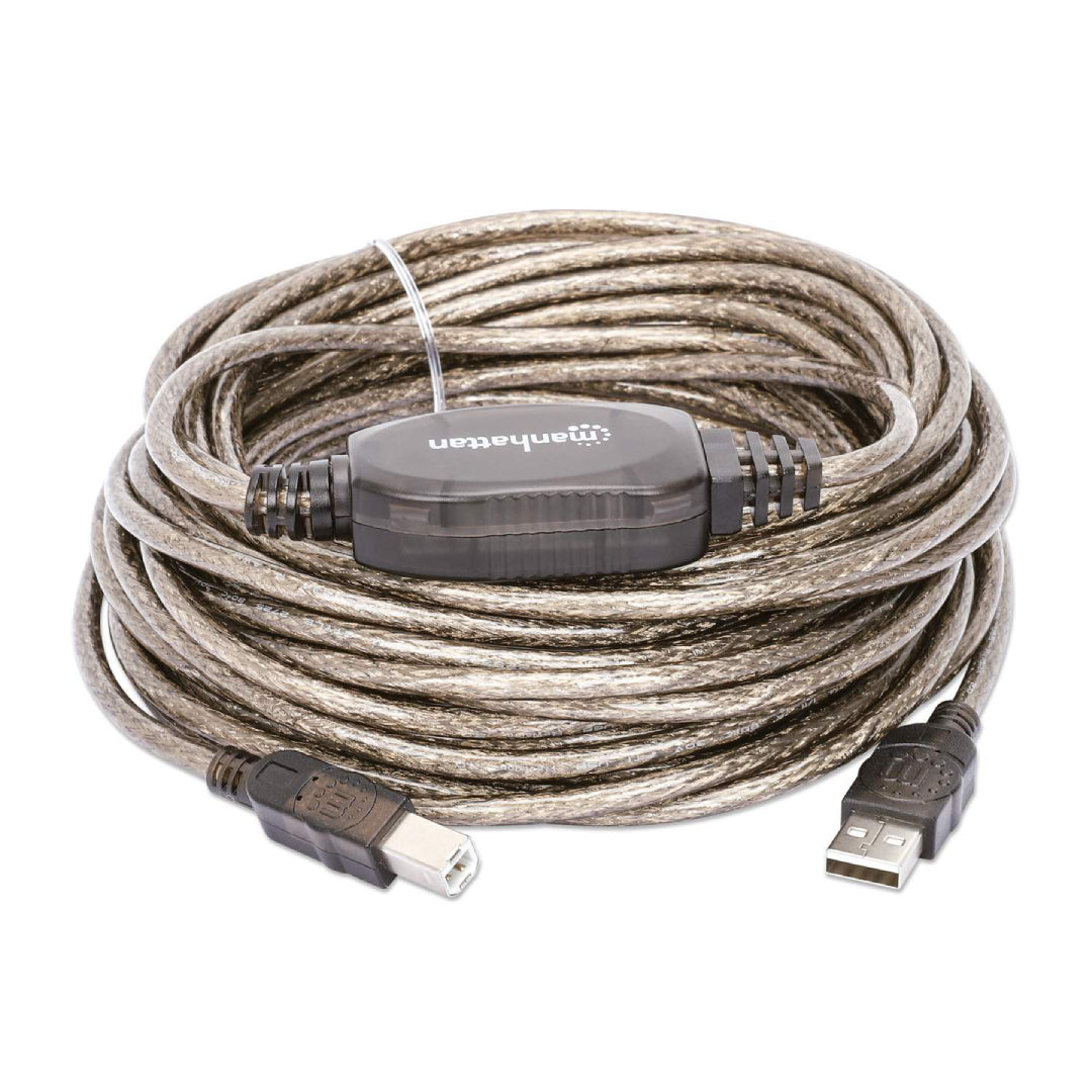 Cable USB Activo De Impresora 11 Metros Manhattan