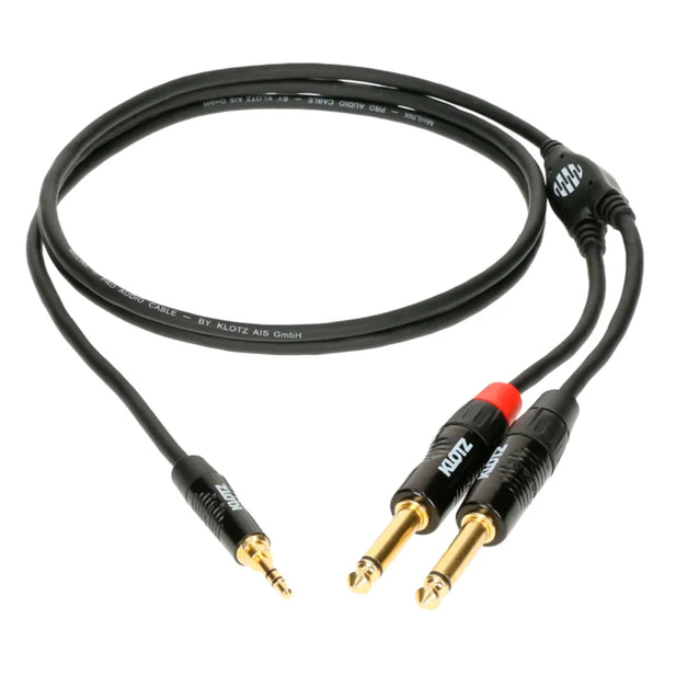 Cable miniplug a 2 Plug stereo Klotz KY5