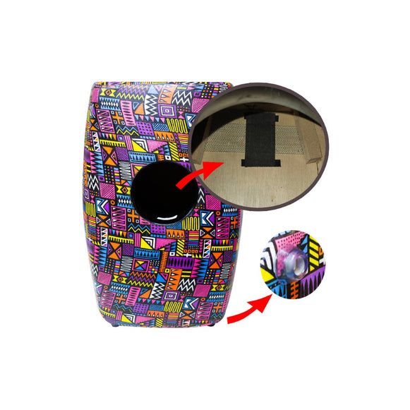 Cajon Peruano Pvc Bordona C/llave RMX 2000HP