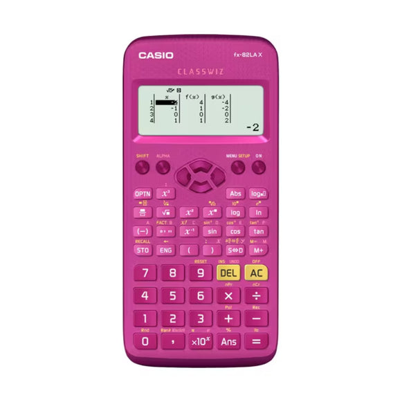 Calculadora Fx-82LA X Casio Rosa