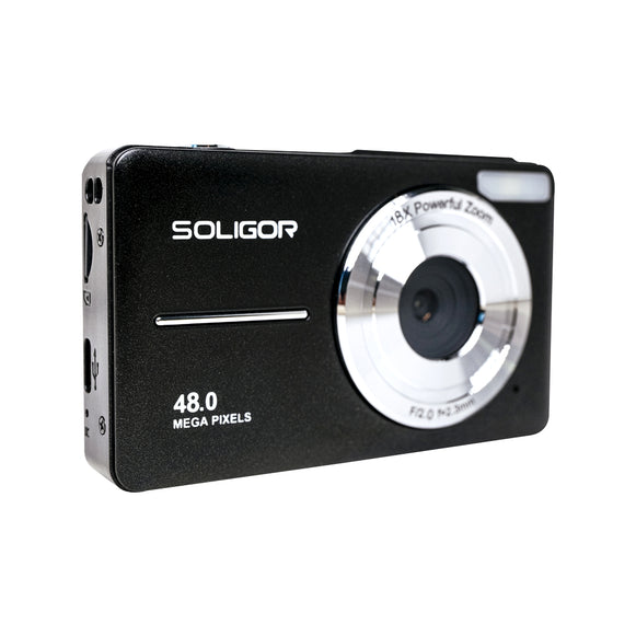 Camara Digital Compacta Negro SOLIGOR CD21009