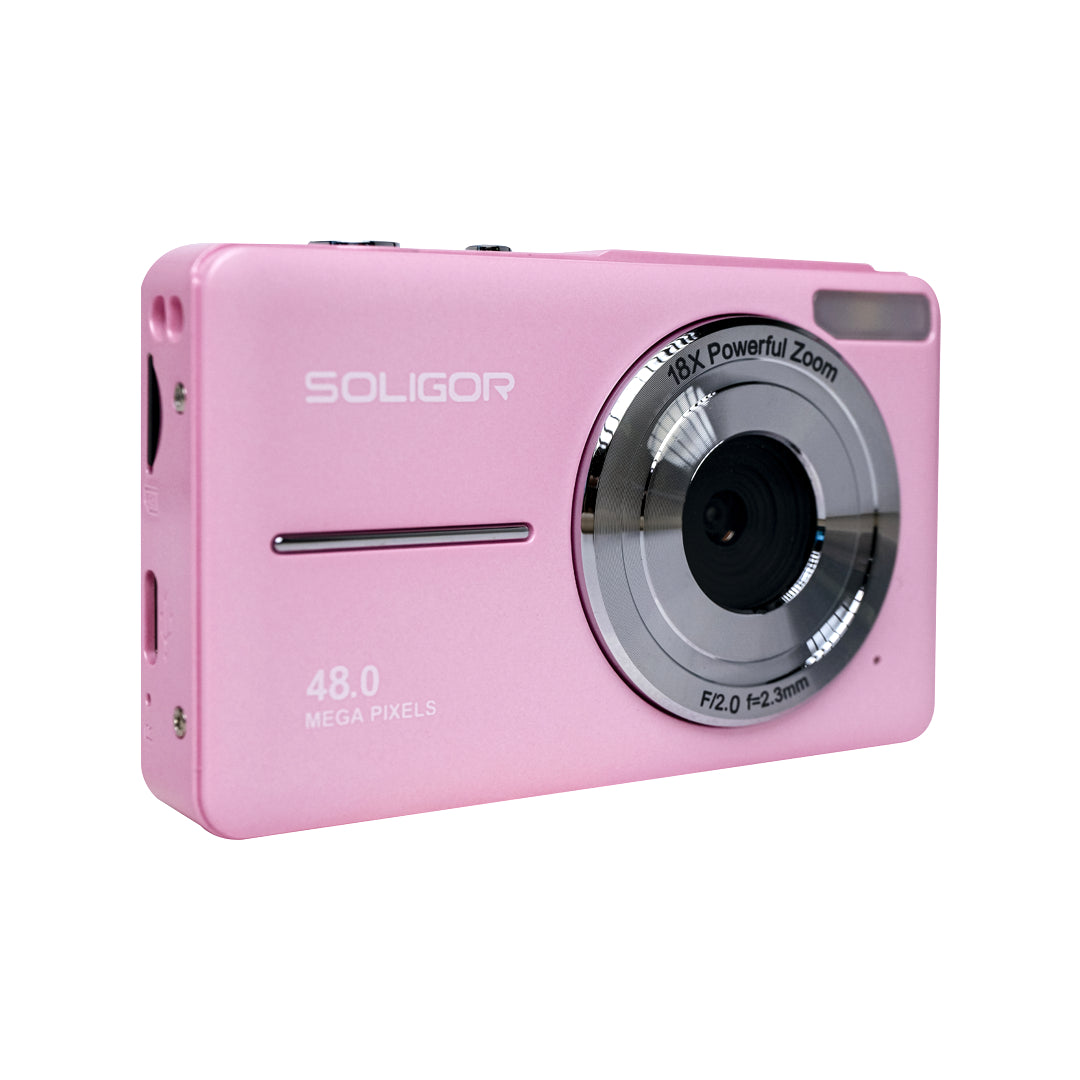 Camara Digital Compacta Rosa SOLIGOR CD21010