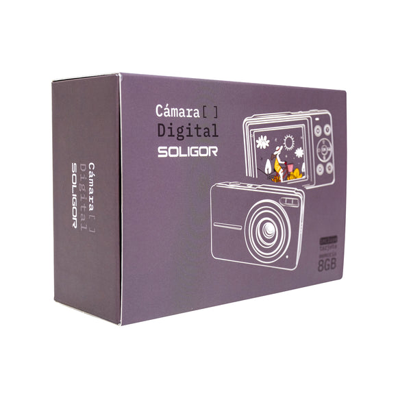 Camara Digital Compacta Rosa SOLIGOR CD21010