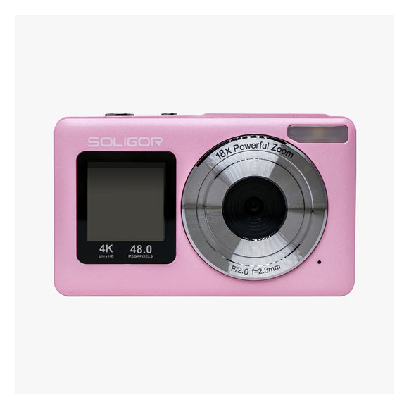 Camara Digital SELFIE DC06S ROSA SOLIGOR