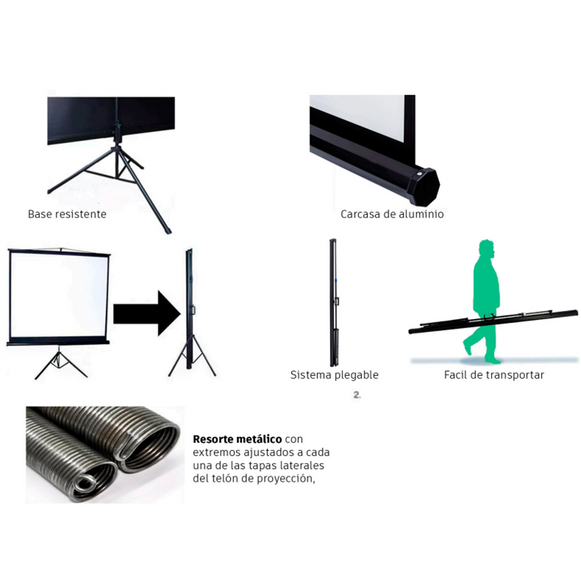 TELON TRIPODE 203X152 CM