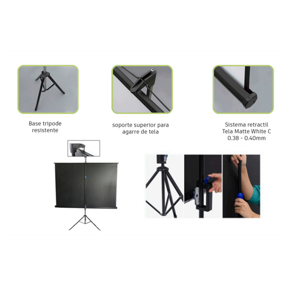 TELON TRIPODE 203X152 CM