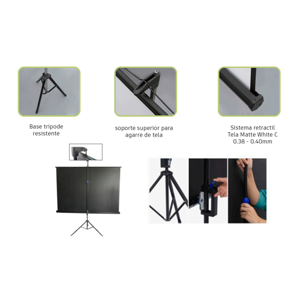 TELON TRIPODE 203X152 CM