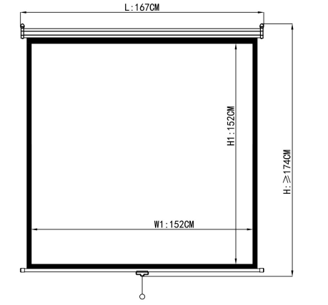 TELON MURAL 152X152 Cms