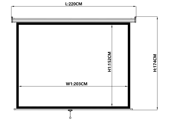 TELON MURAL 203 X 152 Cms