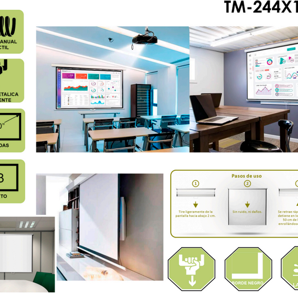 TELON  MURAL 244 X 183 Cms