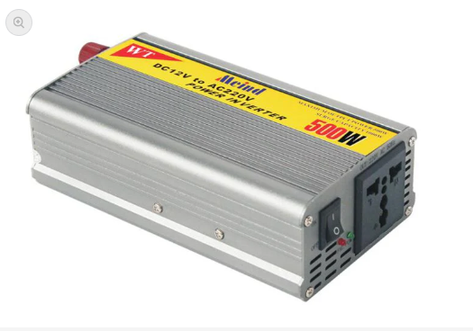 INVERSOR DE CORRIENTE AUTO 12V-220V 50HZ 500W