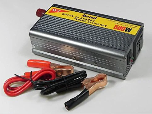 INVERSOR DE CORRIENTE AUTO 12V-220V 50HZ 500W