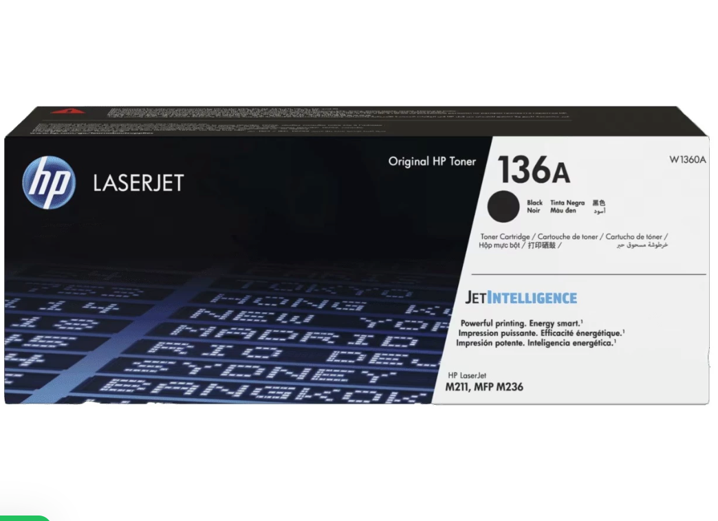 TONER ORIGINAL HP 136A NEGRO