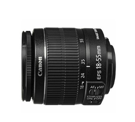 Cámara Canon EOS R100 Kit Lente EF-S 18-55mm f/3.5-5.6 IS STM + Adaptador EF-EOS R 24.2MP 4K