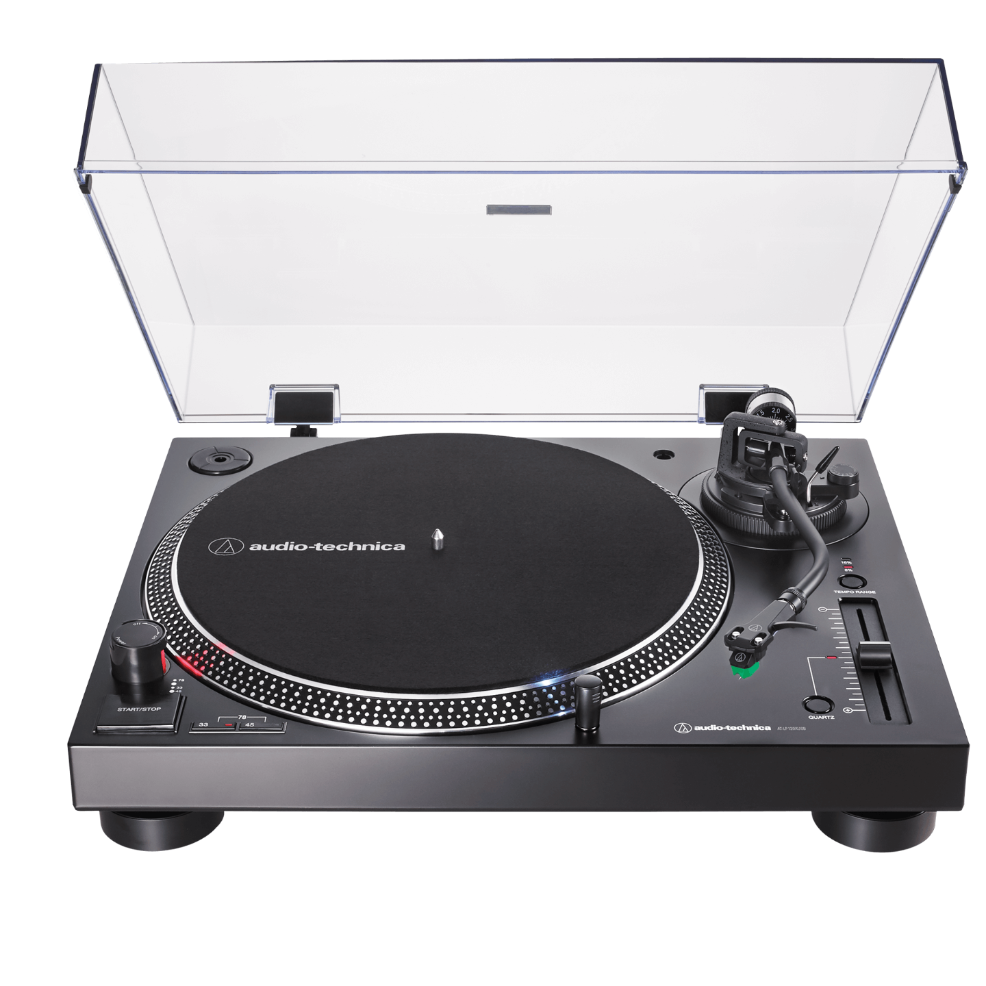 Tornamesa Audio-Technica AT-LP120XUSB-BK-C negra con USB