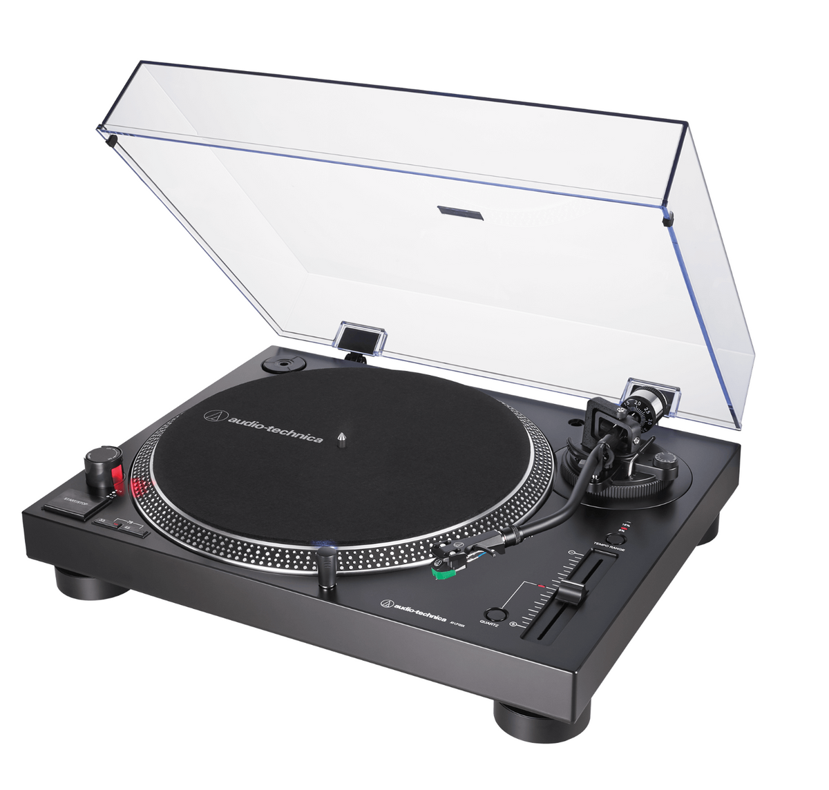 Tornamesa Audio-Technica AT-LP120XUSB-BK-C negra con USB