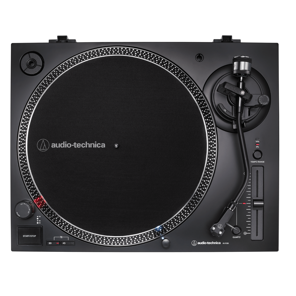 Tornamesa Audio-Technica AT-LP120XUSB-BK-C negra con USB